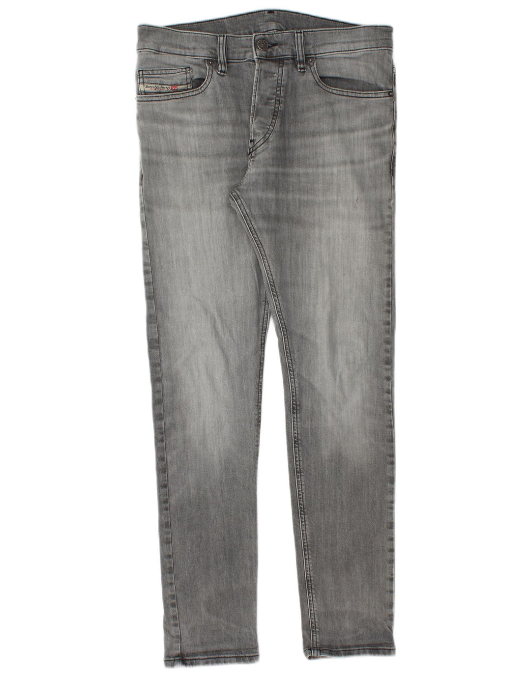 Diesel Hombre Vaqueros Slim W30 L30 Algodón Gris