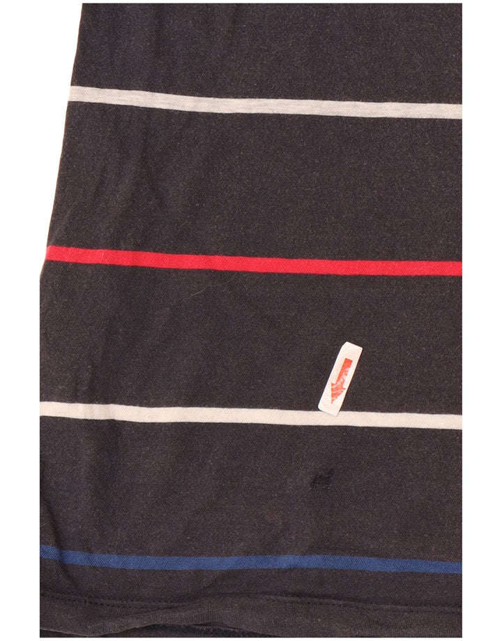 GANT Camiseta Top Grande De Algodón A Rayas Gris Hombre