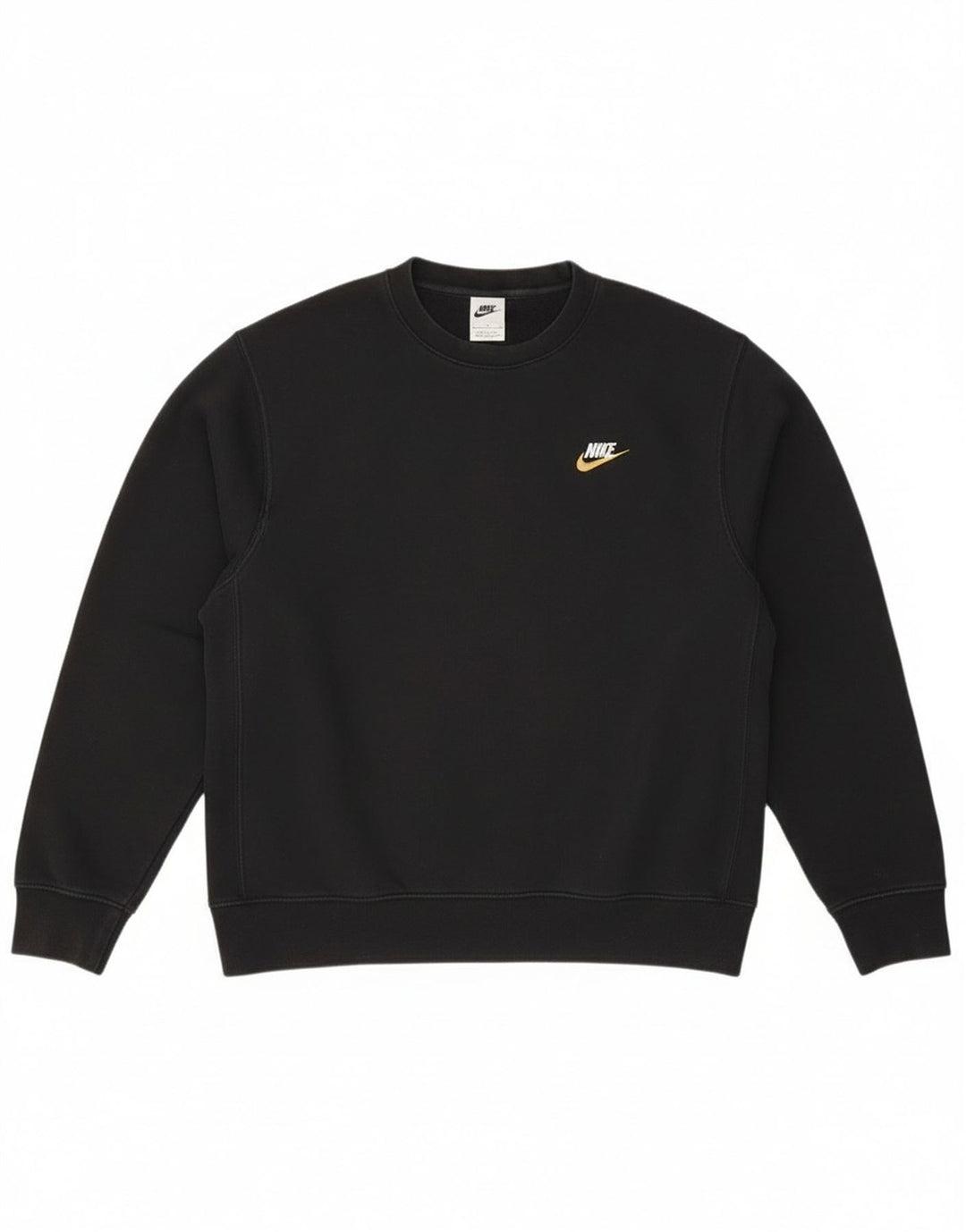 Nike Hombre Sudadera Jumper Small Negro Algodón