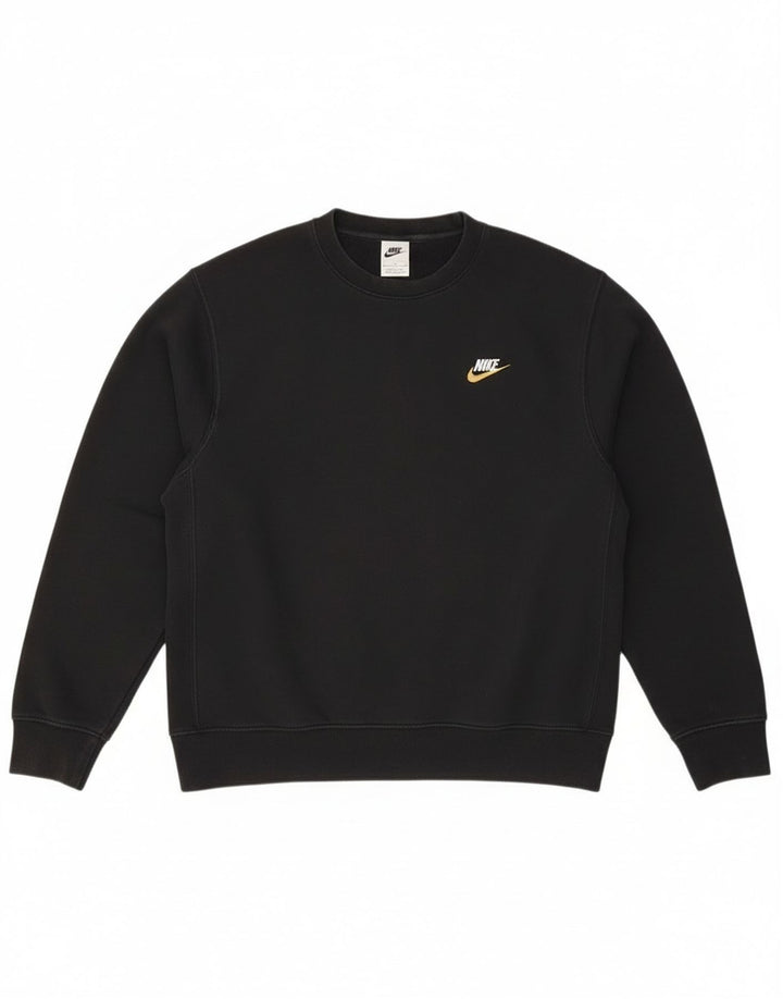 Nike Hombre Sudadera Jumper Small Negro Algodón