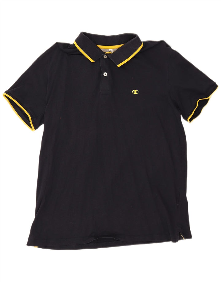 Champion Polo Para Hombre Grande Azul Marino