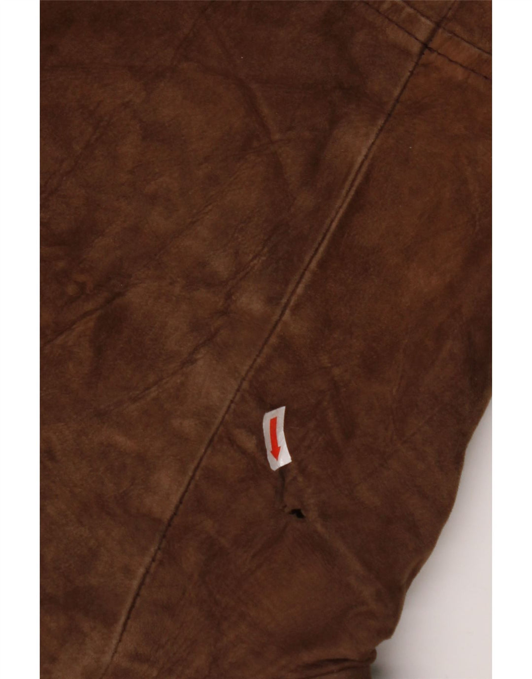 VINTAGE Abrigo de doble botonadura para hombre IT 54 2XL Cuero marrón