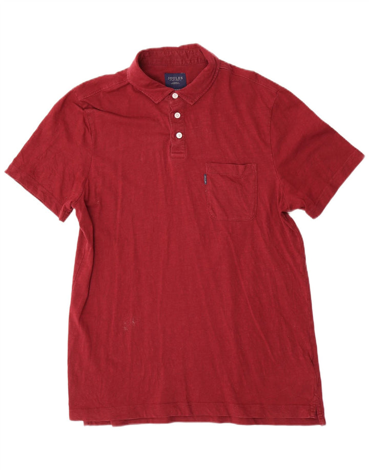 Polo Joules Hombre Algodón Burdeos Medio