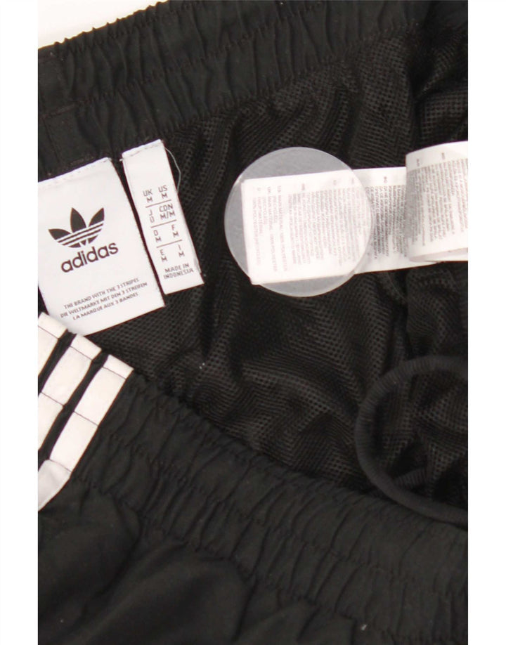 Pantalón Corto Deportivo Adidas Hombre Mediano Negro Poliéster