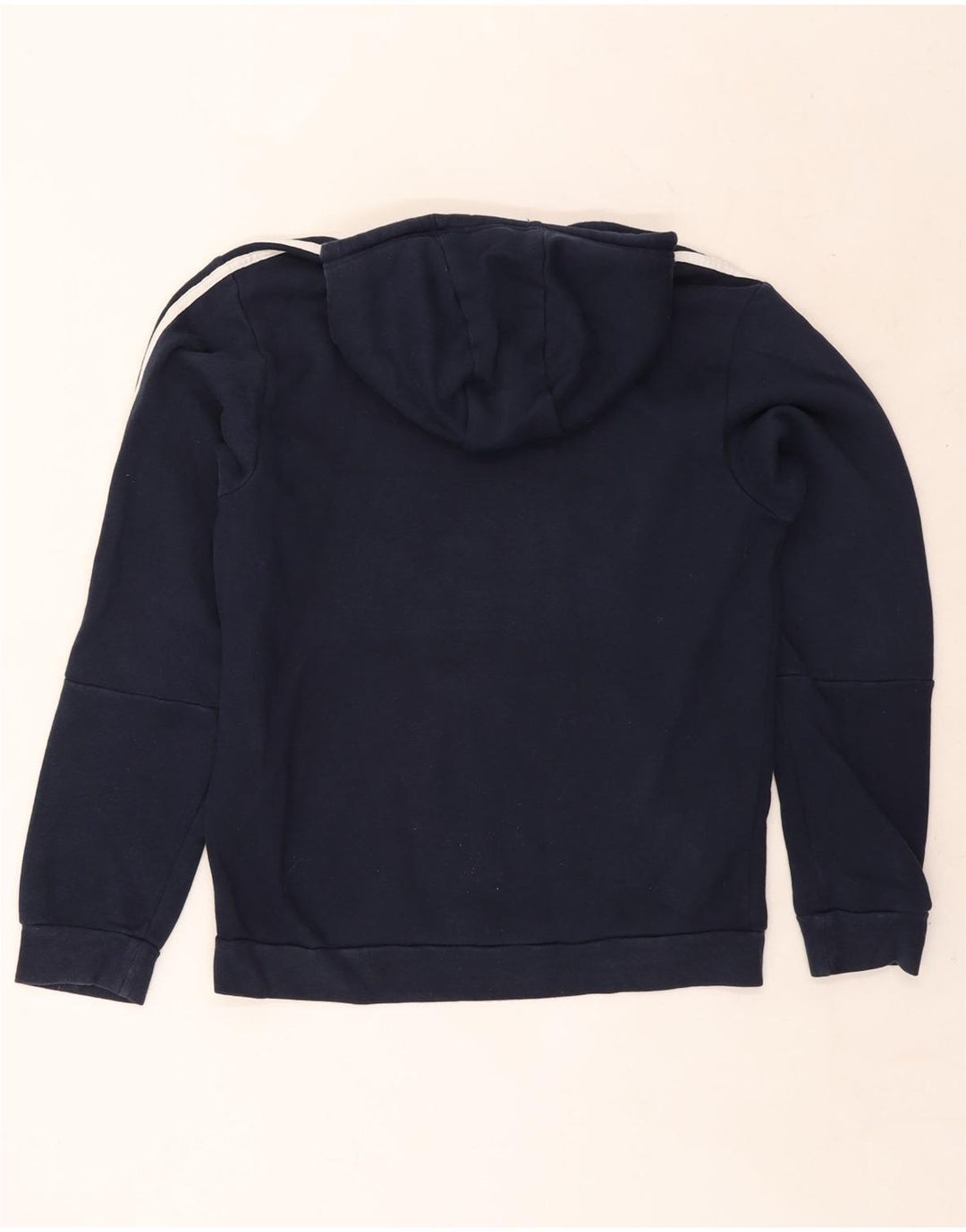 Adidas Hombre Sudadera Con Capucha Jumper Medium Azul Marino Algodón