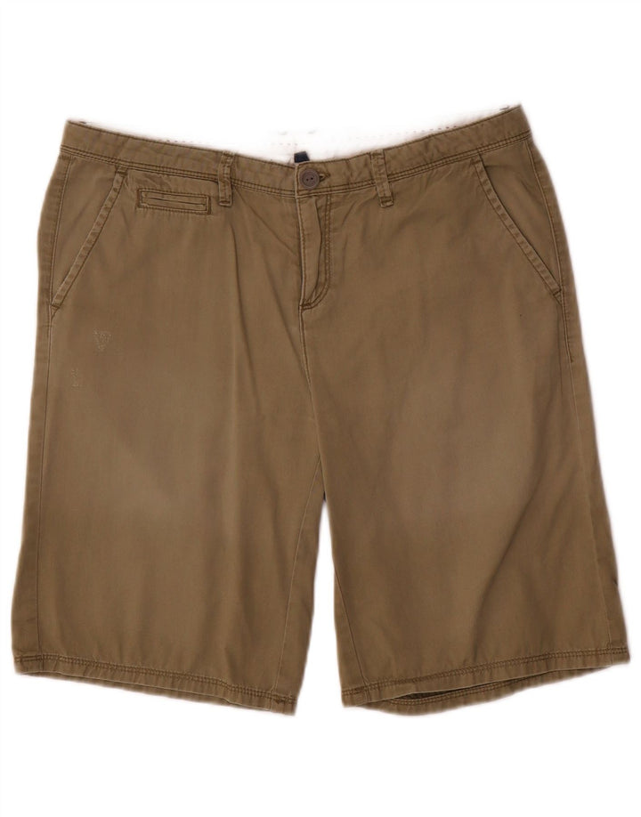 Woolrich Chinos Cortos Mujer Medium W28 Caqui