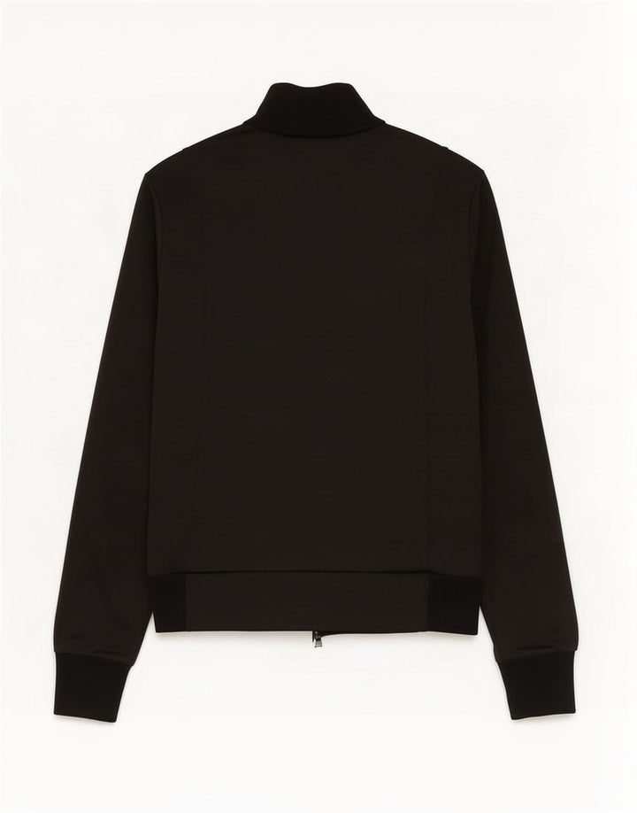 Adidas - Chaqueta de chándal para mujer, talla 40, talla mediana, poliéster negro