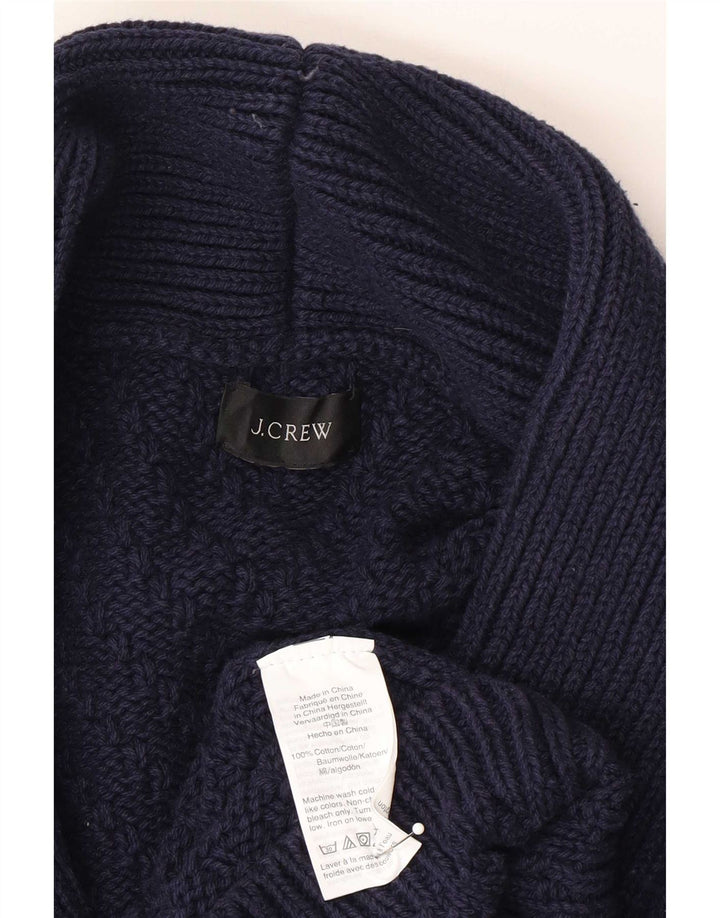 J. Crew Suéter tipo cárdigan para hombre Grande Azul marino Algodón