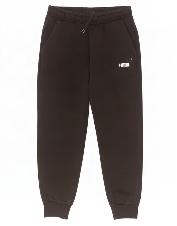 Puma Pantalones De Chándal Para Hombre Joggers Large Negro Algodón