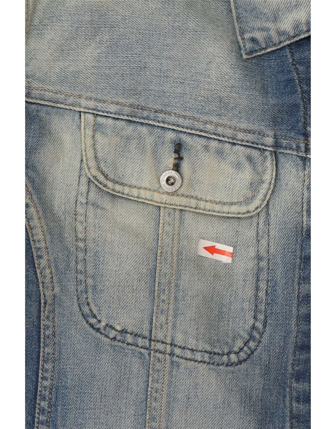 Diesel Chaqueta Vaquera Hombre UK 42 XL Algodón Azul