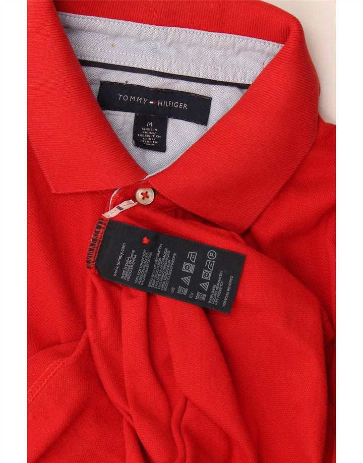 Polo Tommy Hilfiger Hombre Algodón Rojo Medio