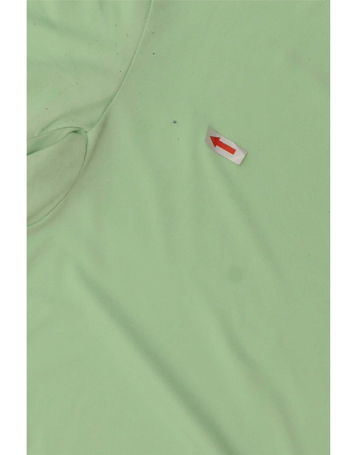 Camiseta Nike Dri Fit para hombre Top Small Verde Poliéster