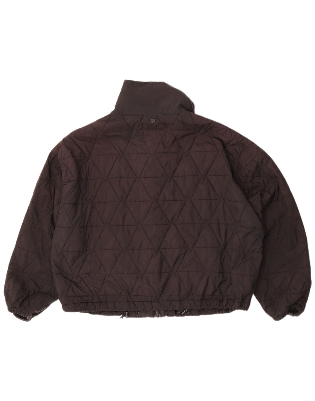 Scotch & Soda Chaqueta acolchada extragrande para mujer UK 10 Small Poliéster negro