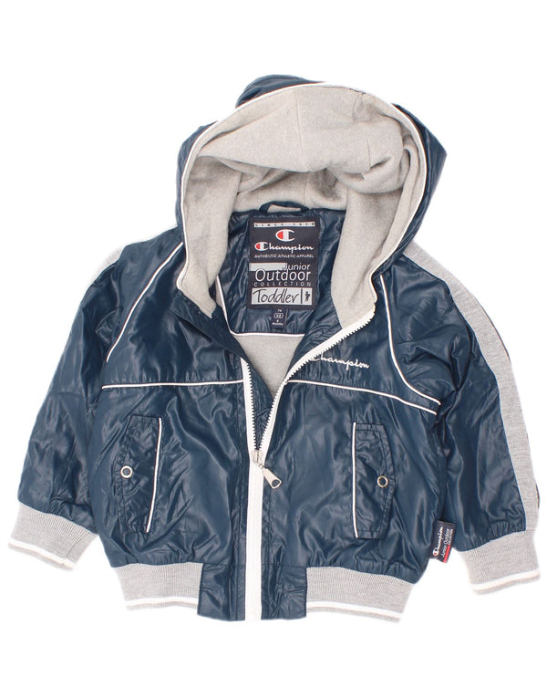 Champion Chaqueta de chándal para bebé niño 6-9 meses XS Azul marino Colorblock