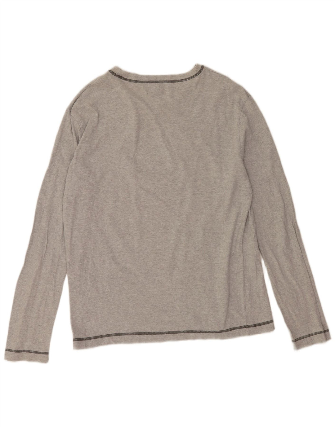 Levi's Top de manga larga para hombre de algodón gris grande