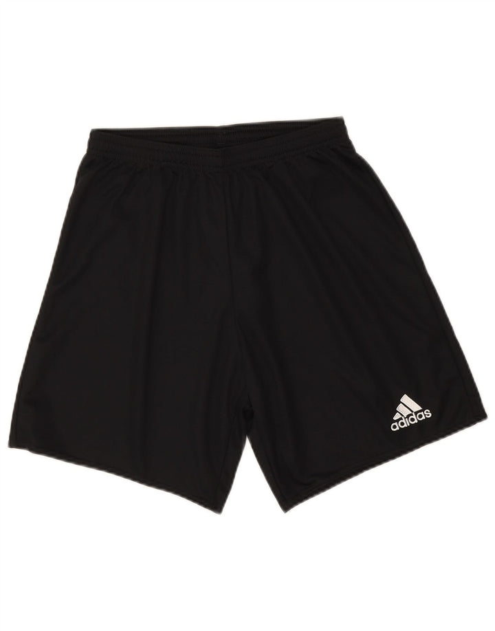 ADIDAS Mujer Aeroready Sport Shorts UK 8 Pequeño Poliéster Negro