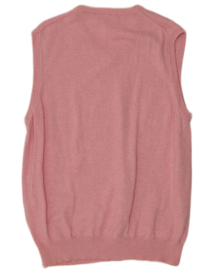 Gant Hombre Chaleco Tank Top XL Rosa Algodón