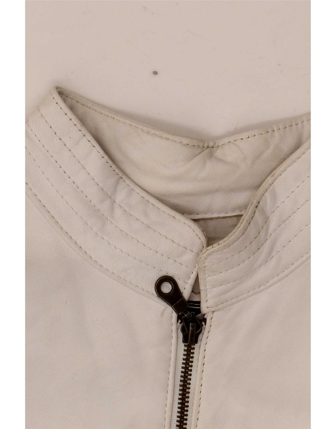 Schegge Chaqueta de cuero para mujer IT 52 2XL Blanco