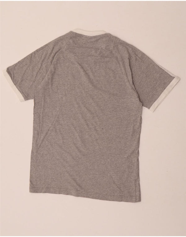 Camiseta Adidas Hombre Top Small Gris Moteado
