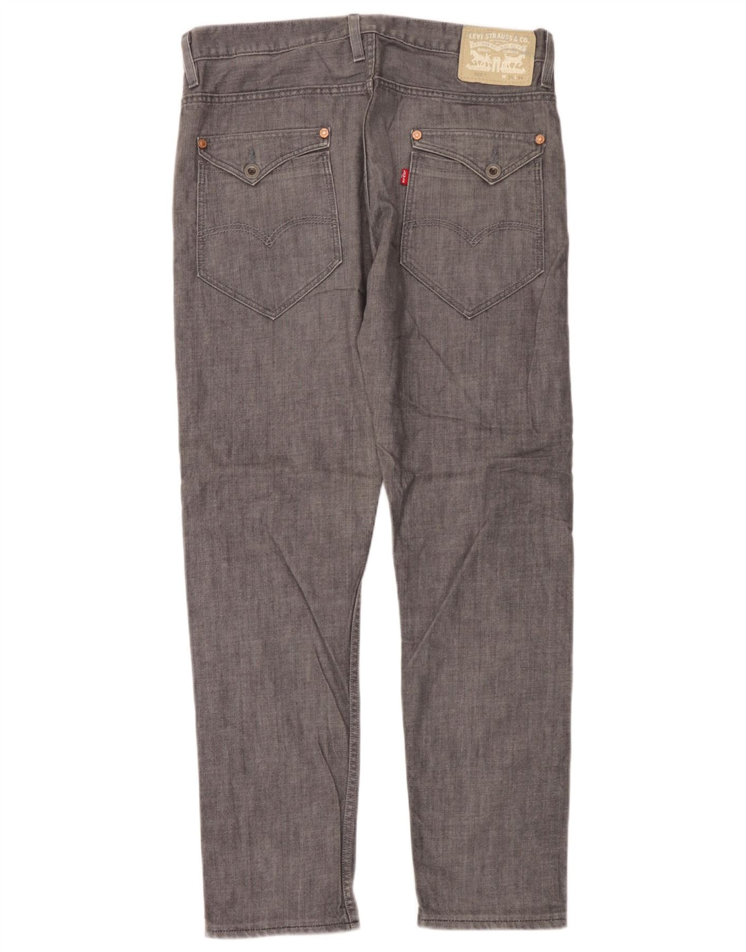 Levi's Vaqueros cónicos 508 para hombre W34 L32 Algodón gris