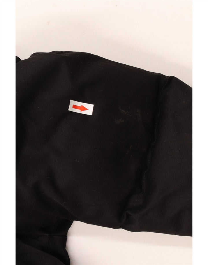 Zara Mens Chaqueta Acolchada UK 36 Small Negro