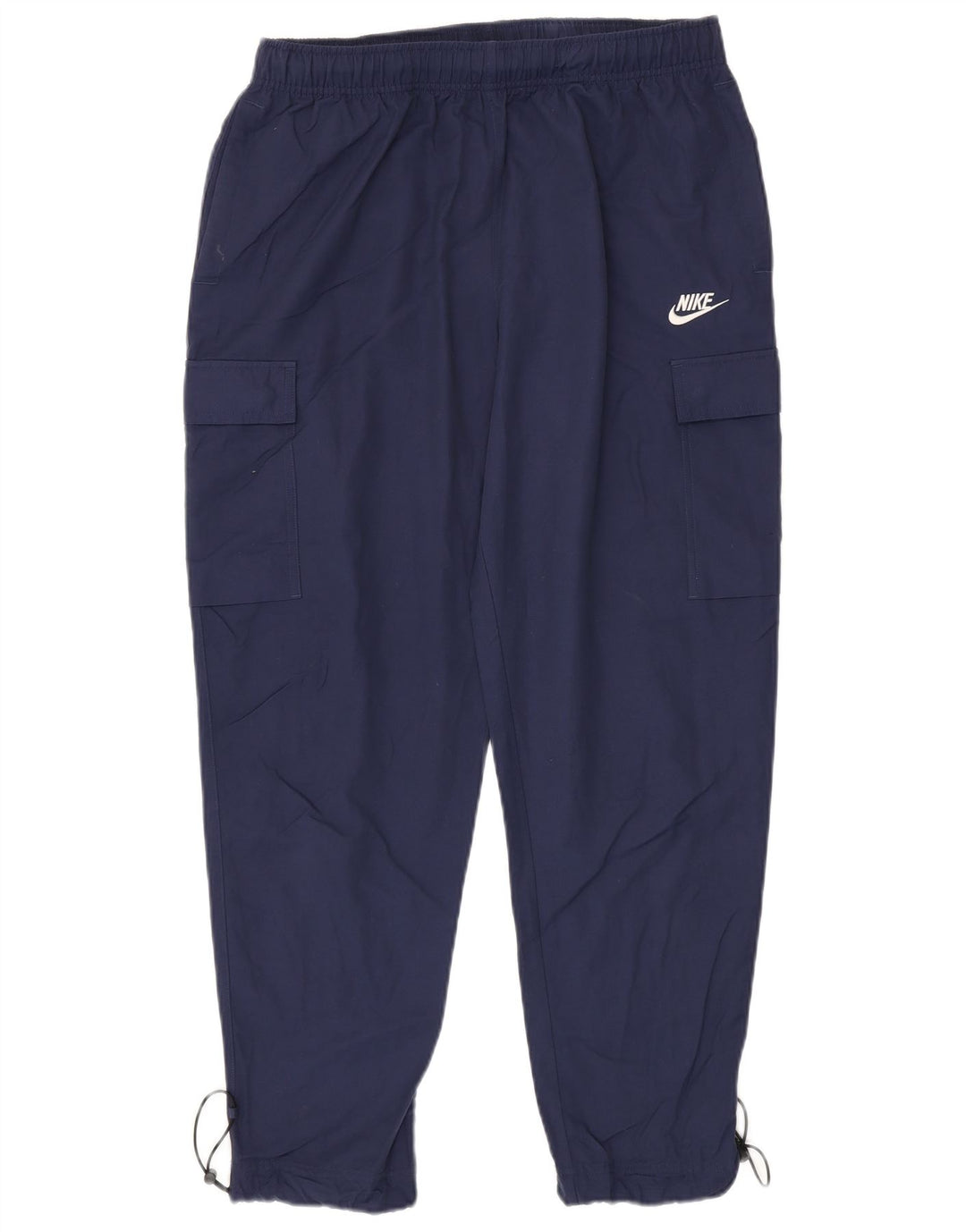 Pantalón De Chándal Nike Cargo Hombre Azul Marino Medio Algodón