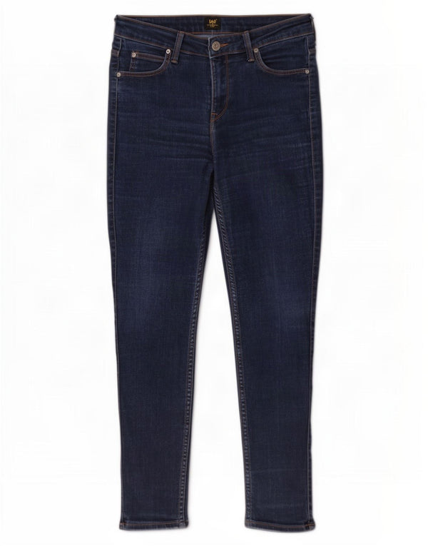 Vaqueros Lee Scarlett Skinny para Mujer W31 L27 Algodón Azul Marino