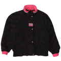 Skila Chaqueta cortavientos extragrande para mujer EU 36 Small Black Colourblock