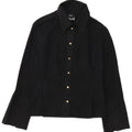 Versace Camisa formal para mujer UK 40 Small Negro