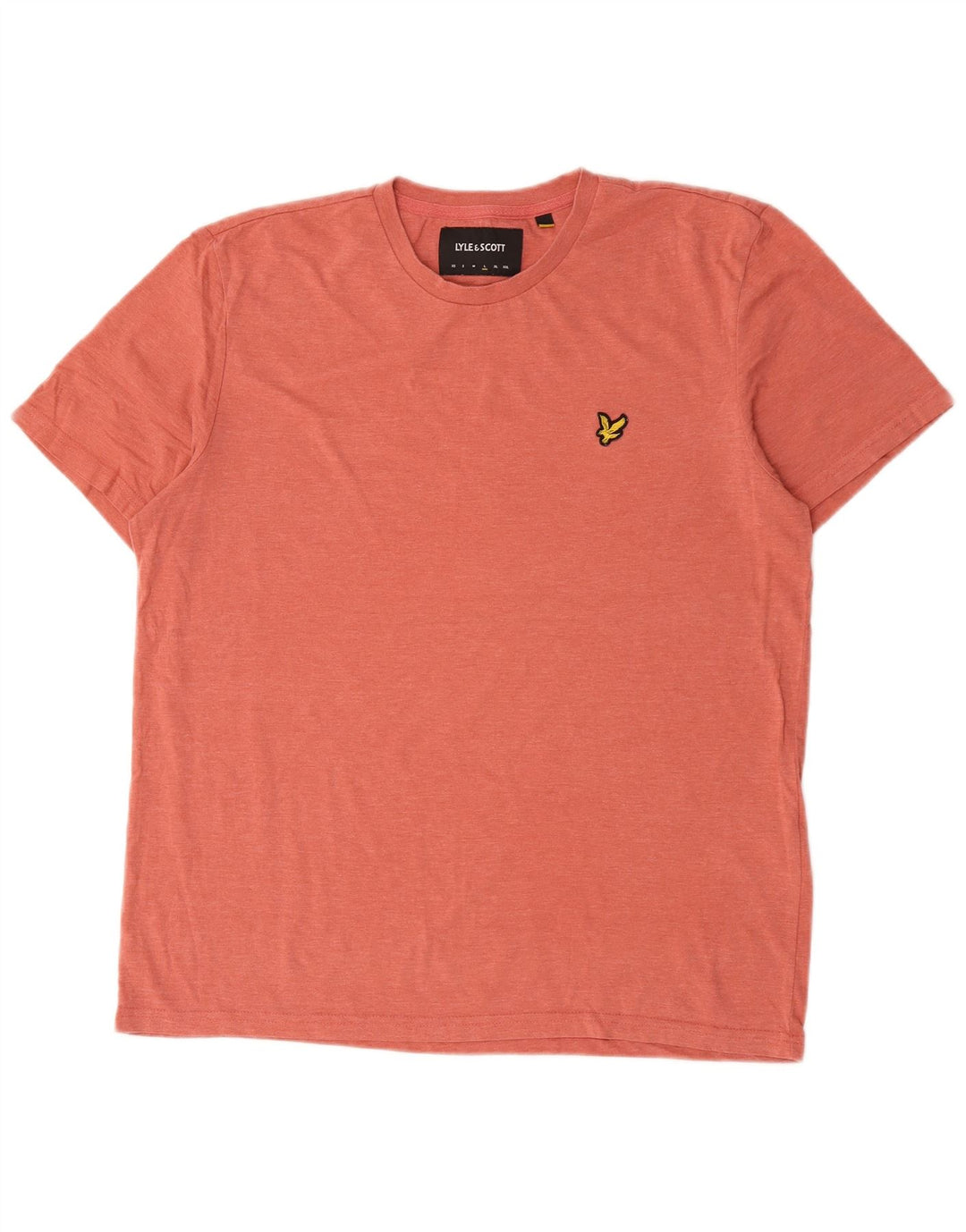 Lyle & Scott Camiseta para hombre Top Large Rosa Poliéster