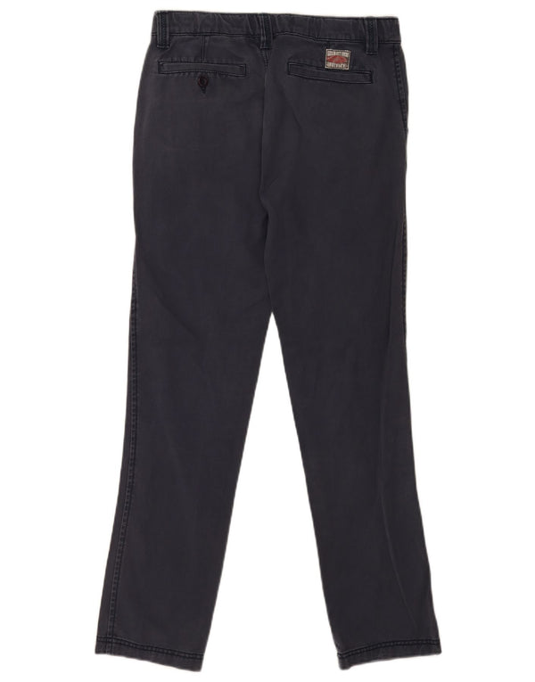 Pantalones chinos ajustados para niña Fat Face 12-13 años W28 L28 Azul marino Algodón
