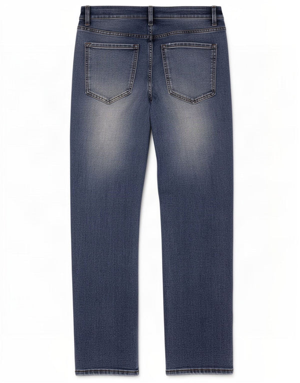 Marks & Spencer Jeans rectos The Sienna para mujer UK 46 Large W34 L27 Azul