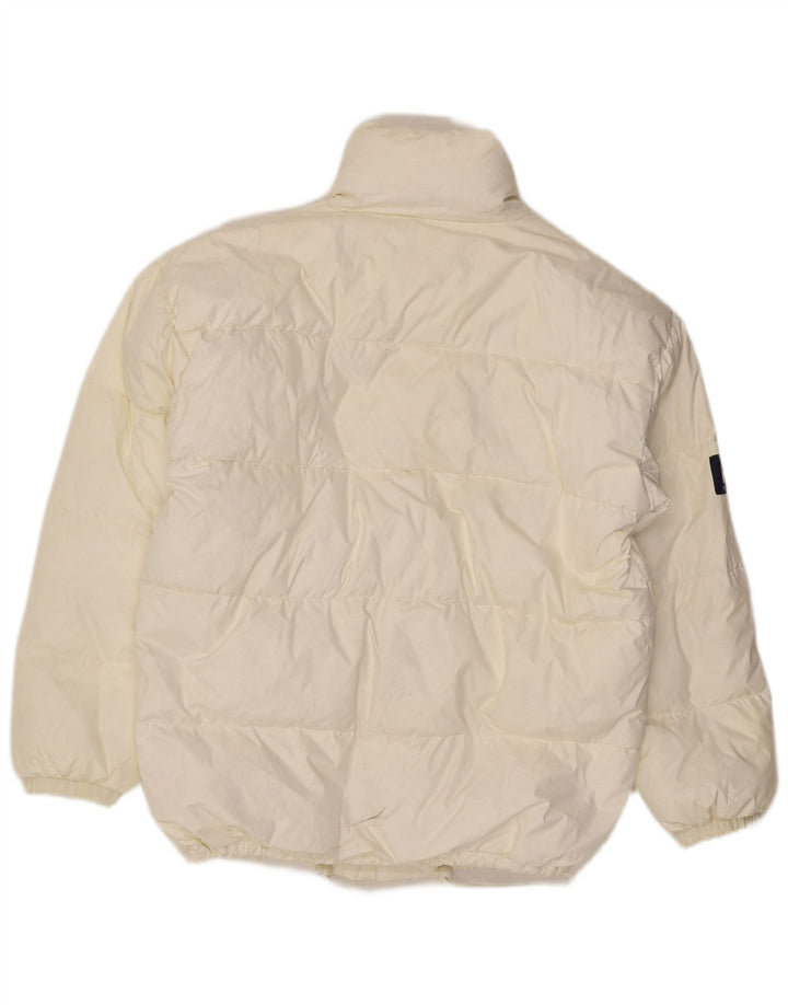 John F Gee Chaqueta acolchada para hombre UK 40 Large Poliamida blanca