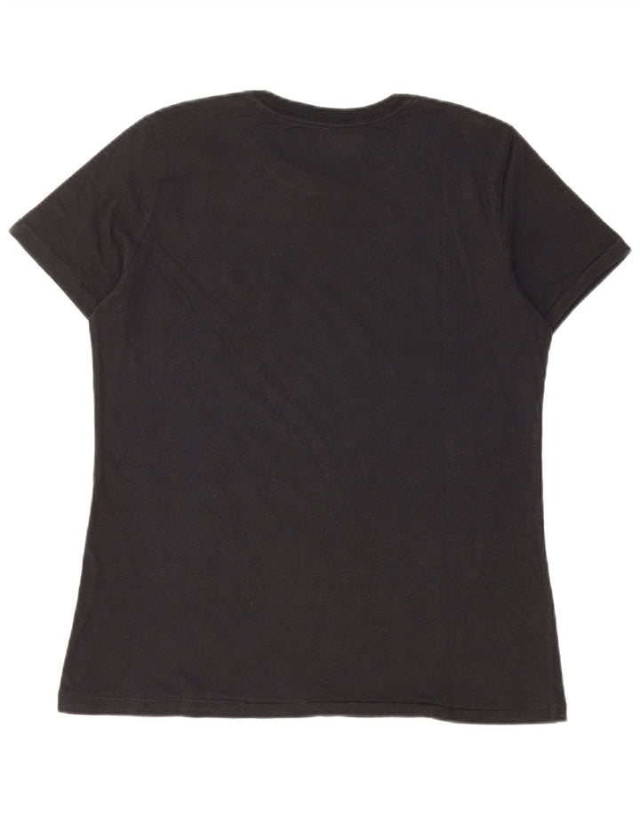 Nike - Camiseta gráfica para mujer, talla 40, talla M, color negro