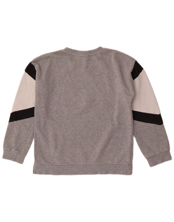 Nike Sudadera gráfica para niños 13-14 años XL Gris Colorblock Algodón