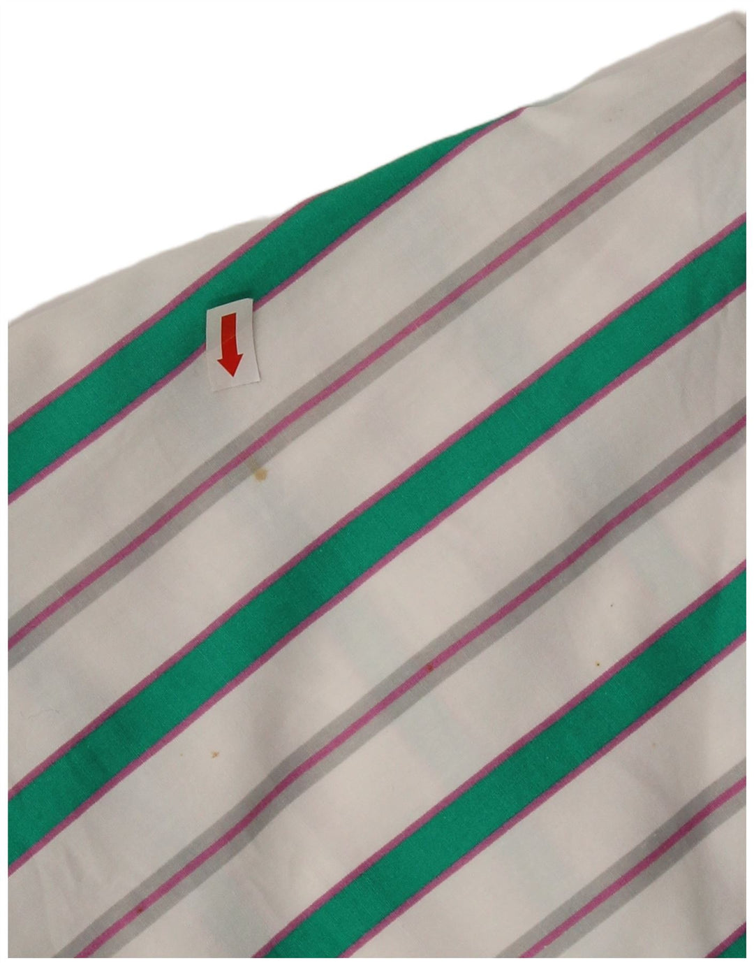 Camisa Benetton Mujer ES 40 XL Blanco Rayas