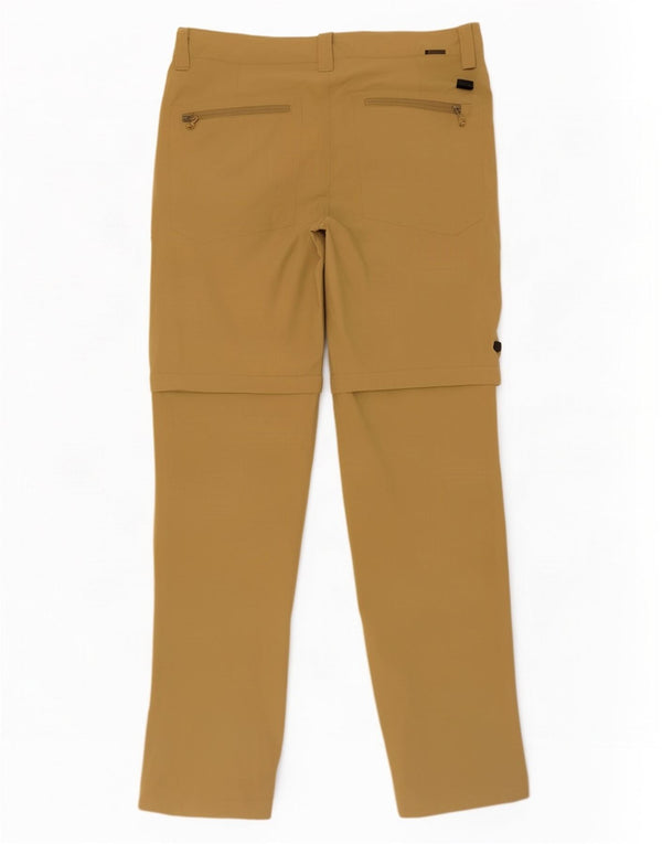 Pantalón Cargo Recto Patagonia Hombre W30 L31 Nylon Beige