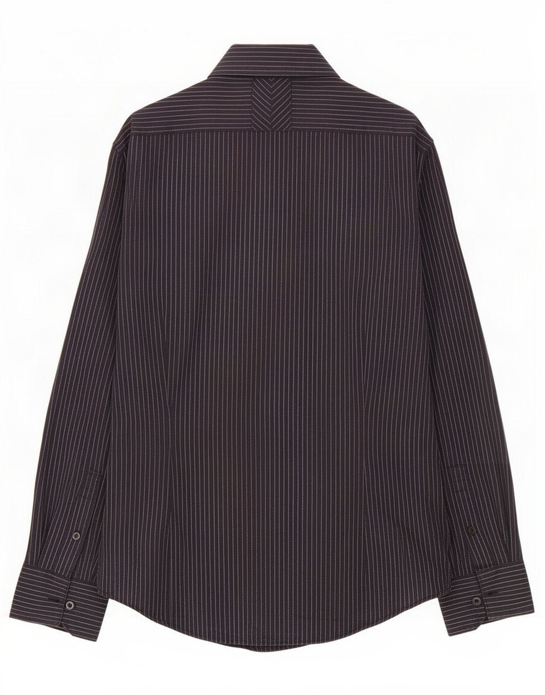 Camisa Guess Hombre Small Algodón A Rayas Negras