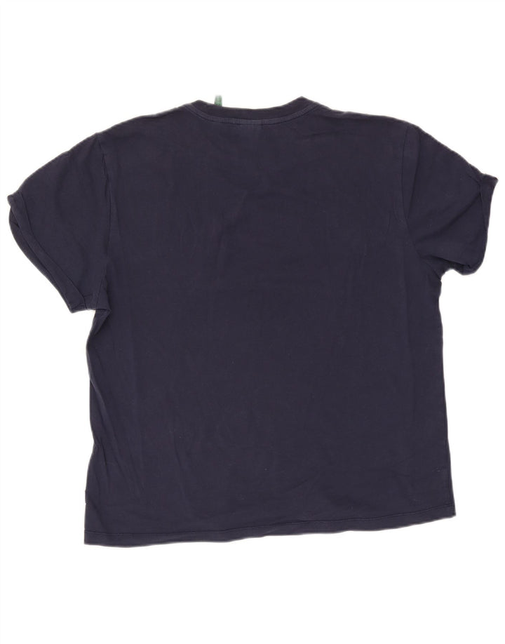G-Star - Camiseta para hombre, talla grande, azul marino
