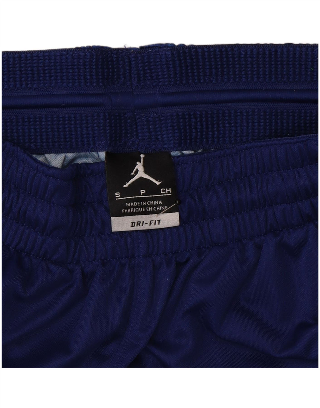 Jordan - Pantalones cortos deportivos Dri Fit para hombre, tamaño pequeño, color azul marino, poliéster