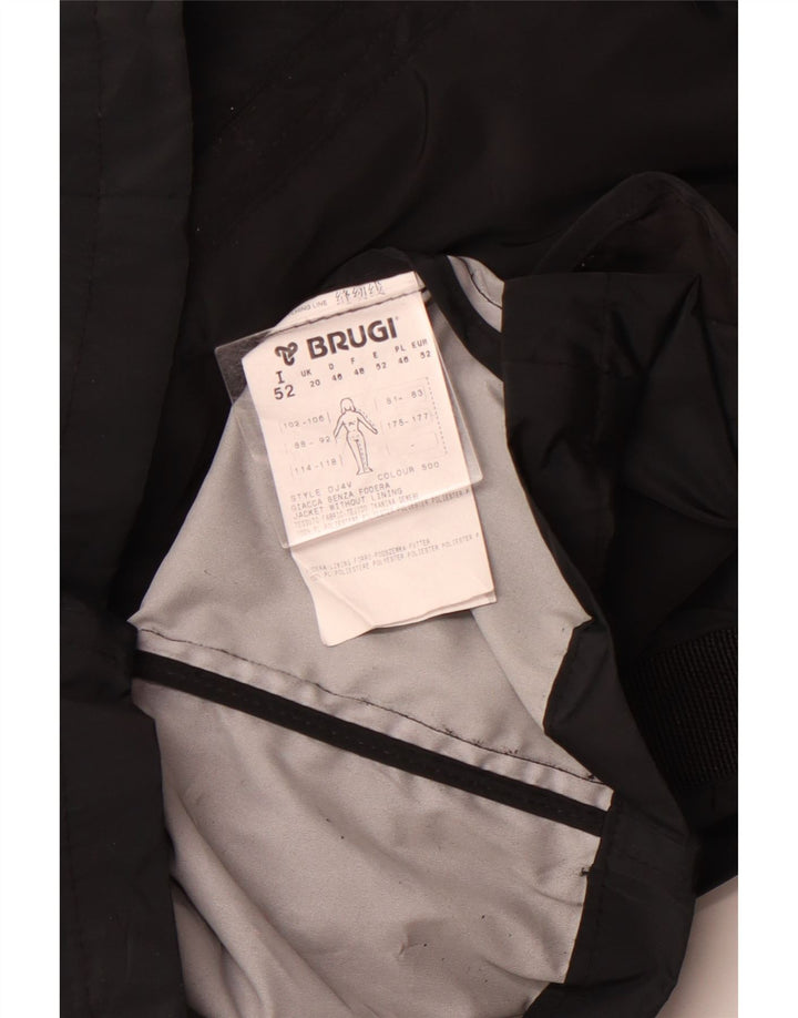 BRUGI Chaqueta utilitaria para mujer UK 20 2XL Poliéster negro