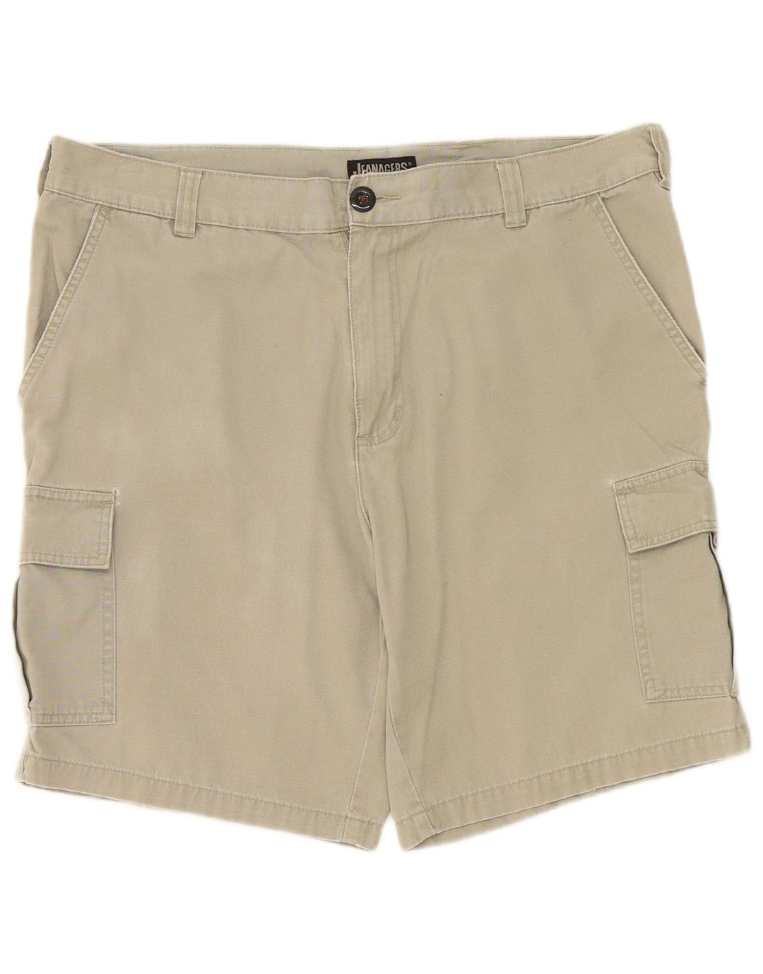 Jeanagers Pantalones cortos cargo para hombre W38 XL Algodón caqui