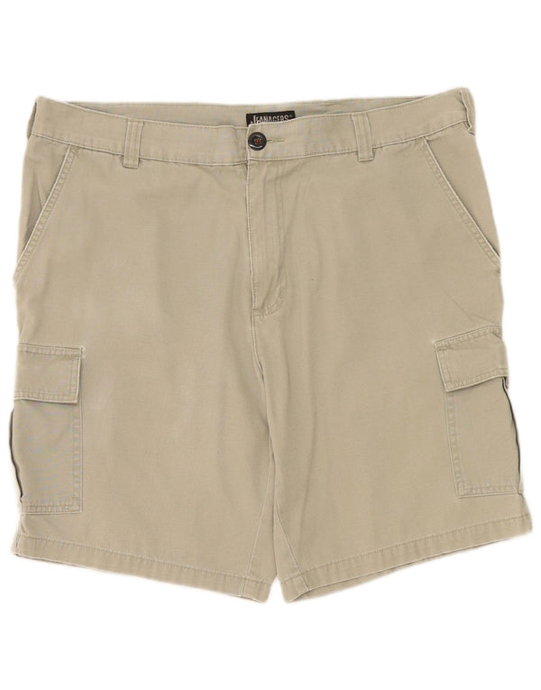 Jeanagers Pantalones cortos cargo para hombre W38 XL Algodón caqui