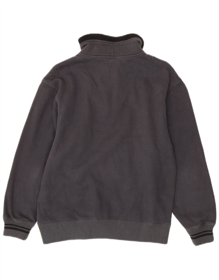 Champion Sudadera Con Cremallera Y Cuello Para Hombre Jersey Pequeño De Algodón Gris