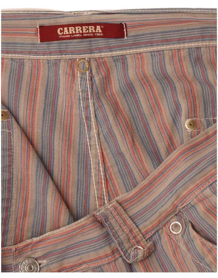 Pantalones cortos chinos Carrera para hombre W38 XL rayas rojas