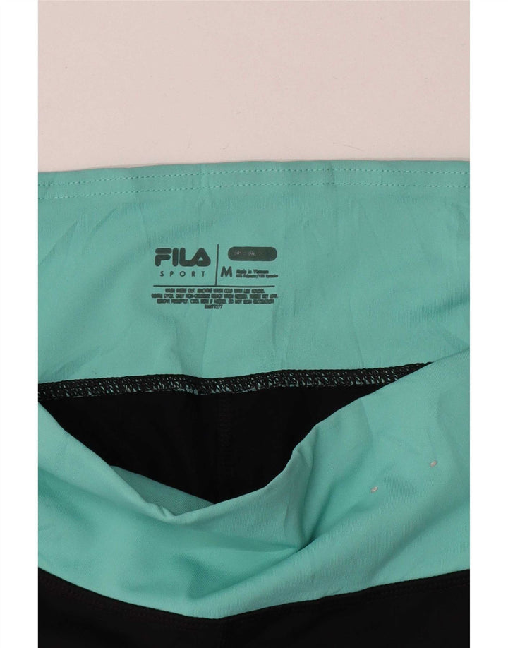 Fila Leggings Capri para Mujer UK 40 Mediano Color Negro