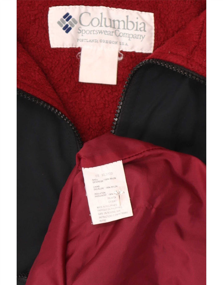Columbia Chaqueta cortavientos para hombre UK 38 Medium Black Nylon