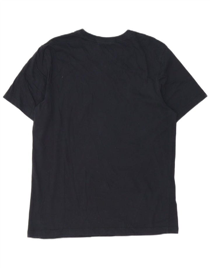 Nike Camiseta gráfica para hombre, parte superior mediana negra