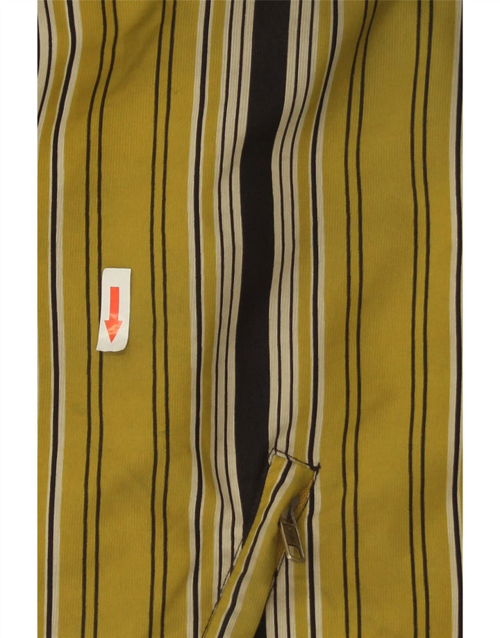 Proline Chaqueta anorak para hombre UK 40 Large Poliamida a rayas amarillas