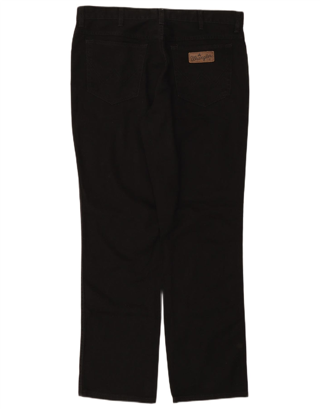 WRANGLER Vaqueros rectos Texas para hombre W38 L32 Algodón negro